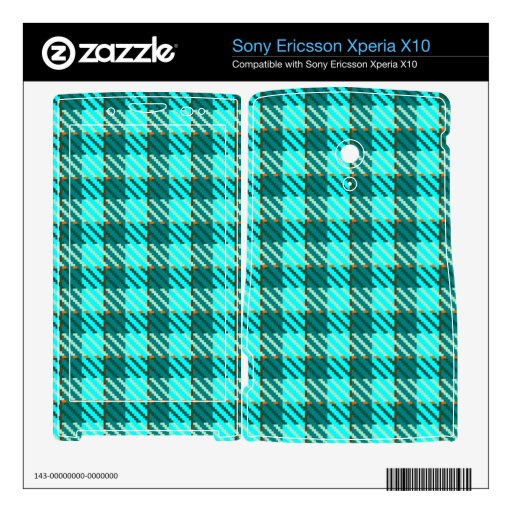 Aqua Check Xperia X10 Mini Pro Skin