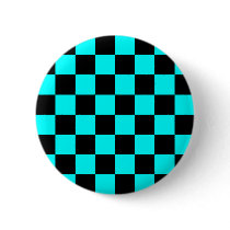 Aqua Checkerboard Button
