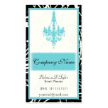 Aqua Chic Business Cards business cards