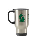 Aqua Colored Dragon Mug