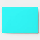 Aqua Cyan Neon Teal Envelope