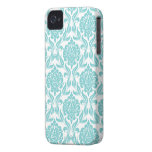 Aqua Damask Pattern casemate cases
