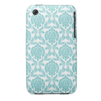 Aqua Damask Pattern casematecase