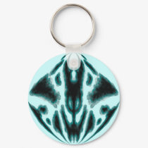 Aqua Demon Keychain