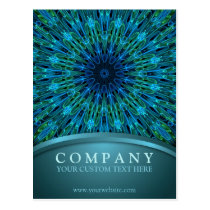 Aqua Explosion Post Card