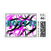 aqua fade hottie postage