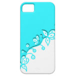 Aqua Floral Phone Case iPhone 5 Covers
