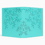 Aqua Flourish Binder