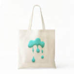 aqua green drips bags