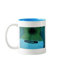Aqua Guitar mugs