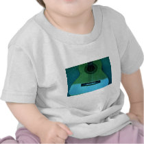 Aqua Guitar t-shirts