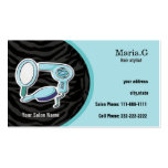 Aqua Hair Salon businesscards business cards