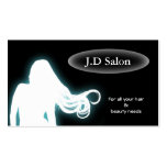 aqua Hair Salon businesscards business cards
