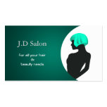 aqua Hair Salon businesscards business cards