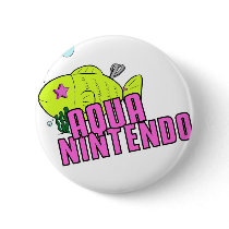 AQUA NINTENDO PIN buttons by aquanintendo AQUA NINTENDO PIN buttons