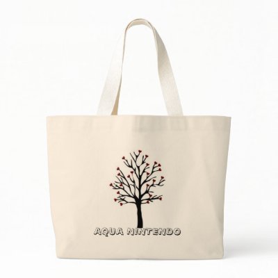 AQUA NINTENDO TOTE BAG by aquanintendo