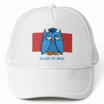 Aqua Owl Grad red Hat