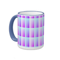 Aqua Pink Pastels Mug by stellerangel Aqua Pink Pastels Mug