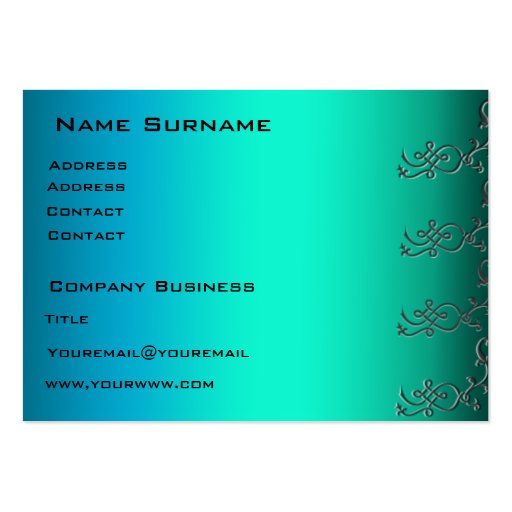 Aqua pixels Business Card