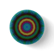 Aqua Pools mandala button pin buttons