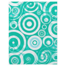 aqua_retro_circles flyers