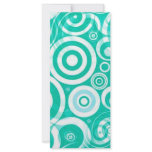 aqua_retro_circles customized rack card