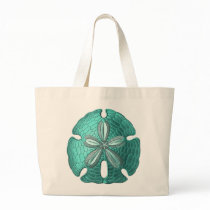 Aqua Sand Dollar Bag
