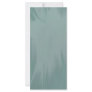 Aqua Satin Customized Rack Card