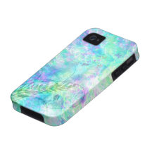 Aqua Spring iPhone 4 Cases