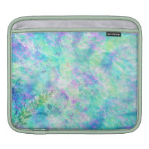 Aqua Spring Rickshaw iPad Sleeve