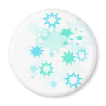 Aqua stars fridge magnets