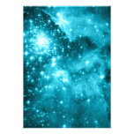 Aqua Stars Personalized Announcements