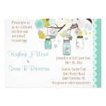 Aqua Summer's Dream Wedding invitations