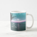 Aqua Sunset First Father's Day Mug
