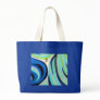 Aqua Surf Custom Tote Bag
