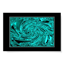 Aqua Swirl posters