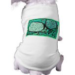 Aqua Turtles Dog Tee Shirt