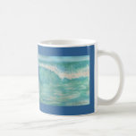 Aqua Waves Mug mugs