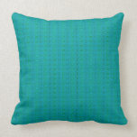 Aqua Weave Pillow pillows