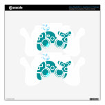 Aqua Whale PS3 Controller Skin