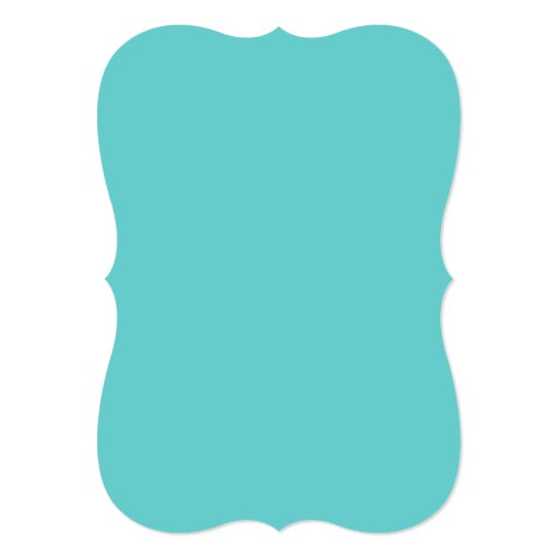 Aqua Will You Be My Bridesmaid Invitations