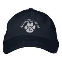Aquacub Mom Embroidered Hat embroidered hats by 1CUBFAN4EVR Aquacub Mom Embroidered Hat embroidered hats