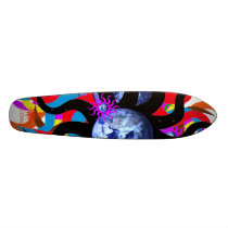 aqualights_EARTH_SUN-Sational Skat... - Customized skateboards