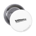 Aquaman Grunge Stripe Logo Pinback Button