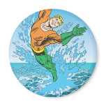 Aquaman Jumps Out of Sea Magnets
