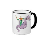 Aquaman Rides Seahorse Coffee Mugs