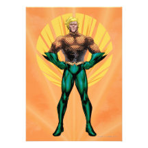 Aquaman Standing Cards