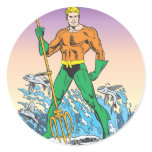 Aquaman Stands With Spear stickers