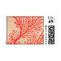 Aquamarine coral reef - resort by Ceci New York Stamps