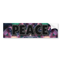 Aquamarine Dream_CU, Peace bumper stickers by Curious_Dreams Aquamarine Dream_CU, Peace bumper stickers